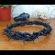 print.jpg STL file Crown of thorns・3D printer design to download