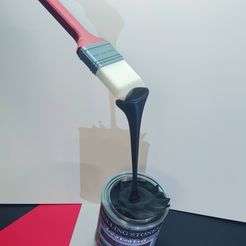 sivedFront_V3.jpg Free STL file Paint it Black・3D printable object to download