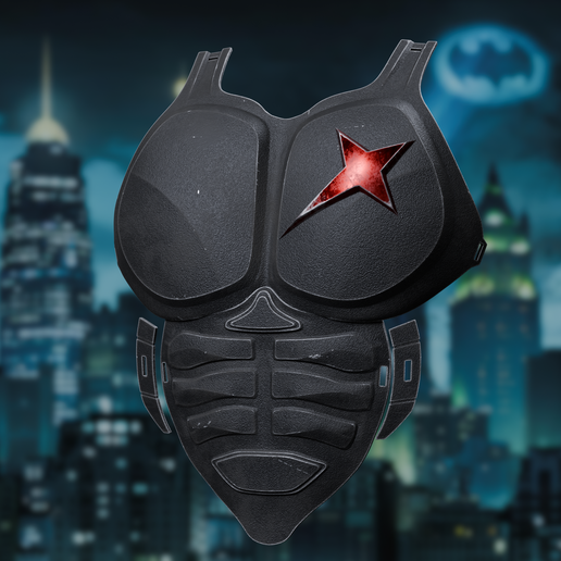 Red X Armour 3D printable STL file
