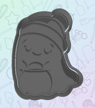 Ghost Girl Flying Cookie Cutter