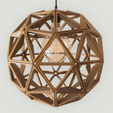 Front.png Geodesic Sphere Lamp Shade