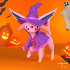 espeon-logo.jpg Archivo STL POKEMON ESPEON HALLOWEEN 2023・Plan de impresora 3D para descargar