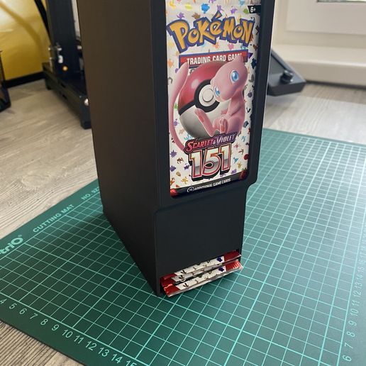 pokemon card pack dispenser 6-Slot Acrylic Booster  PTC Collectibles catching addition to any setup WHAT IS THIS?! Opening a