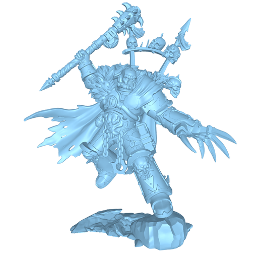Scifi Dark Overlord in Mega-Armour