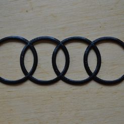 DSC_0030_display_large.jpg Fichier STL gratuit Logo Audi・Modèle pour impression 3D à télécharger