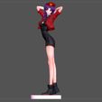 3.jpg MISATO KATSURAGI UNIFORM EVANGELION ANIME SEXY GIRL CHARACTER 3D PRINT MODEL
