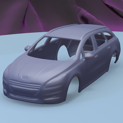 a.png STL-Datei PEUGEOT 508 SW 2011 (1/24) bedruckbare Karosserie・3D-druckbare Vorlage zum herunterladen