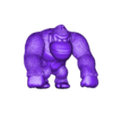 STL_DonkeyKong_Pose2.stl DONKEY KONG SPIEL CHARAKTER 3D MODELL POSE 2