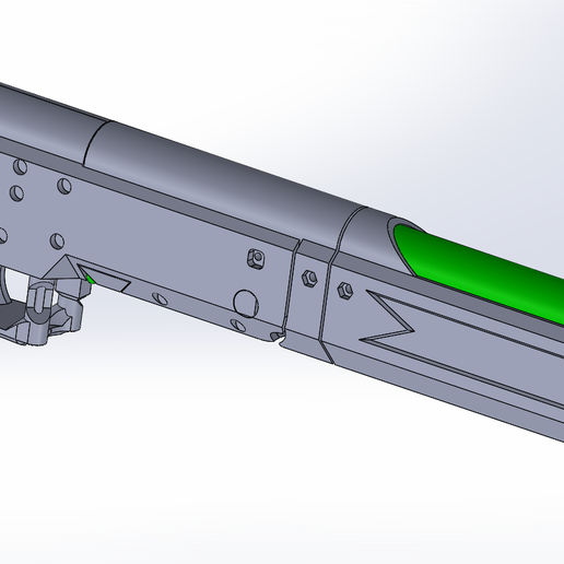 🔫 AIRSOFT over-under shotgun・ STL File for ・Cults