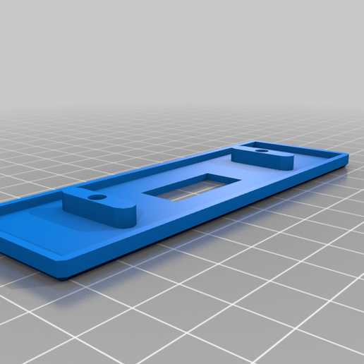 Download Free Scad File Compact Wall Switch Box • 3d Printable Object 