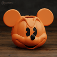 Mickey02.png Pumpkin Mickey Bowl Halloween Disney 2 models