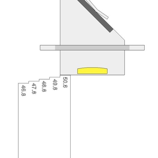 Focus-tool for chinese k40 lasers