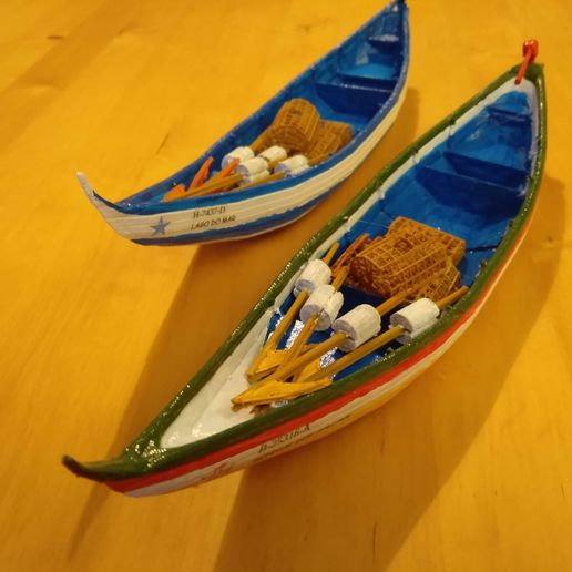 Large Portuguese boat 3D model