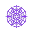 snowflake_set3_3.STL floco de neve