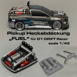 mainpic-pickup-fuel.jpg Pickup rear cover "Fuel" for D1 DR!FT Racer