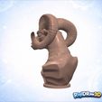 jpg_frame_02.jpg Powerful Black Stone Ram Bust – RDW3D-H2YIJ