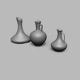 2.jpg 1/12 And 1/6 Scale Miniature Wine Jug (Decanter) Set for Dollhouses and Miniature Projects (commercial license)