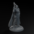 Female_Warrior2.png Medieval Hero Mega Pack  10 Fantasy Characters STL OBJ