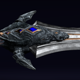 preview25.png Lothar s sword from Warcraft movie 3D print model
