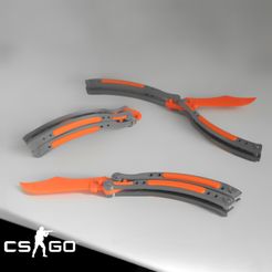 1.jpeg CS:GO Butterfly Knife (No Screws Needed) - Balisong trainer