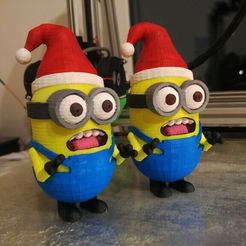 20171227_000833_2.jpg Archivo 3D gratuito Christmas Minion Remix para imprimir más fácilmente・Idea de impresión 3D para descargar