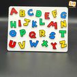 pictZ.jpg 26 piece puzzle (alphabet) for children aged 2 to 4 years, in Mario Kart style