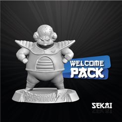 Welcome-Pack-SEKAI-06.jpg Guldo Sculpture - Sekai 3D Models - Tested and Ready for 3D printing