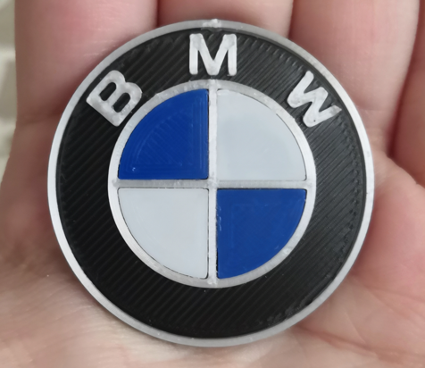 BMW logo - 3D model önizlemesi