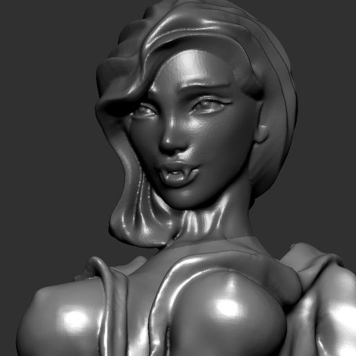 Anna3.jpg Statue of Anna the vampire, sexy predator in the street