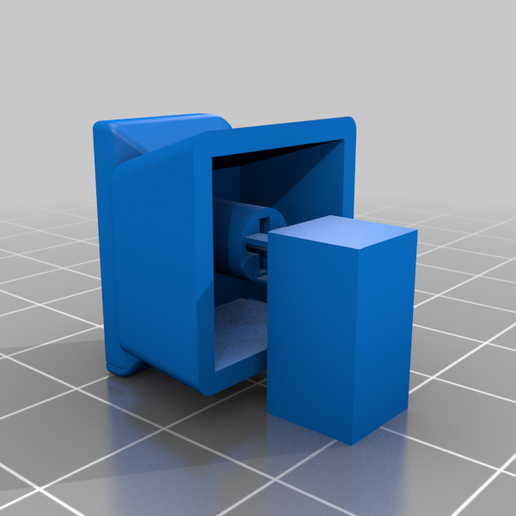 Gameboy Keycap 3D model