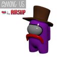 REDMUSTACHE1.jpg AMONG US - RED MUSTACHE (THE AIRSHIP)