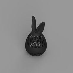 Render-01.jpg Fichier STL Earster Egg 052G | Ø45 x 85mm・Design à télécharger et à imprimer en 3D