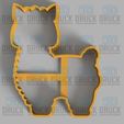 llama.jpg Alpaca - Flame Cookie Cutter