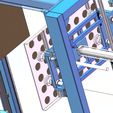 000018.jpg Automatic Pallet Stacker with Roller Conveyor 3D CAD Model