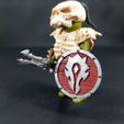 IMG_20221013_215953.jpg ORCO WOW HORDA SHIELD / medieval - COMPLEMENT FOR PLAYMOBIL
