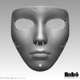 ROZE-MASK-04.jpg Roze Operator Mask - Call of Duty - Modern Warfare - WARZONE - STL model 3D print file