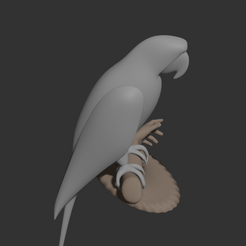 Parrot1.png Free STL file Parrot・Object to download and to 3D print