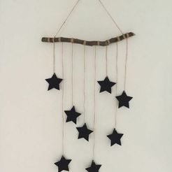 5dfcf99b39f20e6fbd64c6570f0c0d2a.jpg Minimalist DIY design with stars for wall