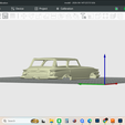 Screenshot-1639.png 1964 Chrysler Newport Town & Country Wagon, scale model, hollow shell body, resin, FDM, printable, stl