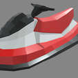 Low_Poly_Jet_Ski_01_Render_06.png Low Poly Watercraft // Design 01