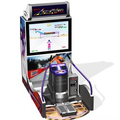 00.jpg DOWNLOAD Arcade - Alpine Racer 3D MODEL - snow - scifi - video game game machine