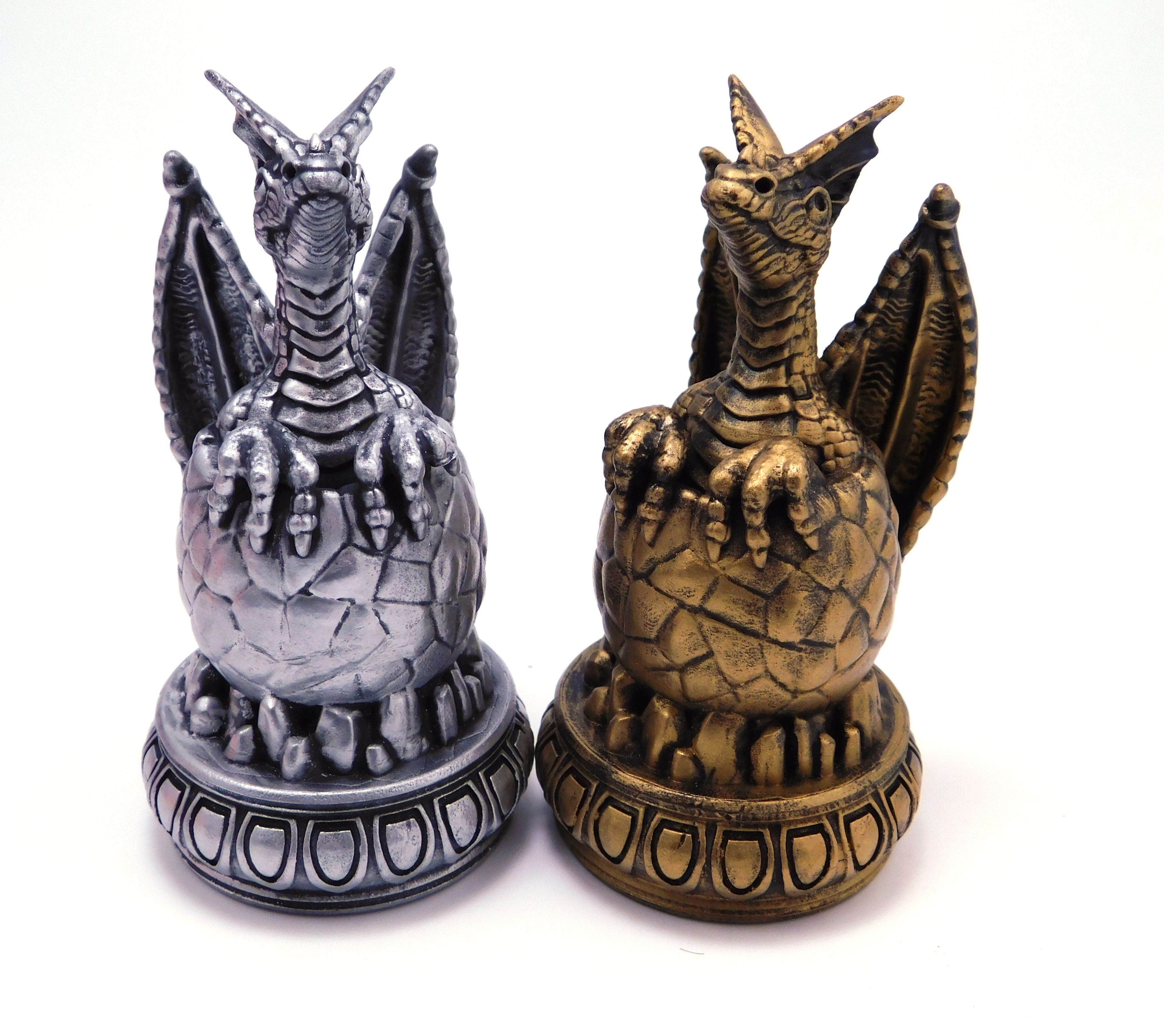 2dragons_3.jpg STL file Dragon Chess! Little Baby Dragon (The Pawn)・3D printing model to download, loubie
