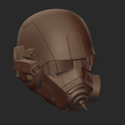 DS0003.png NCR Veterna Fallout Helmet Printable Version STL