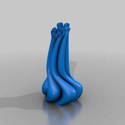 Multi_Vase_7.jpg STL-Datei Multi Vase 7 kostenlos・Design für 3D-Drucker zum herunterladen