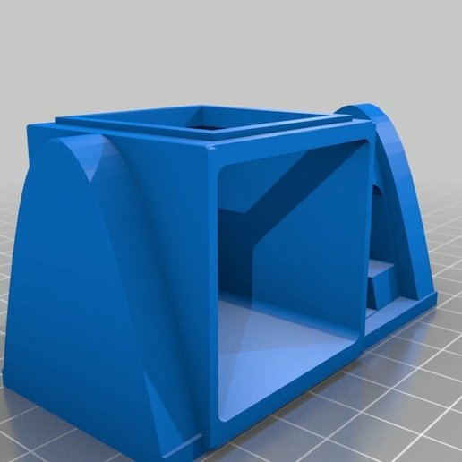 Z2.5 Session-Foxeer Mount - 3D model önizlemesi