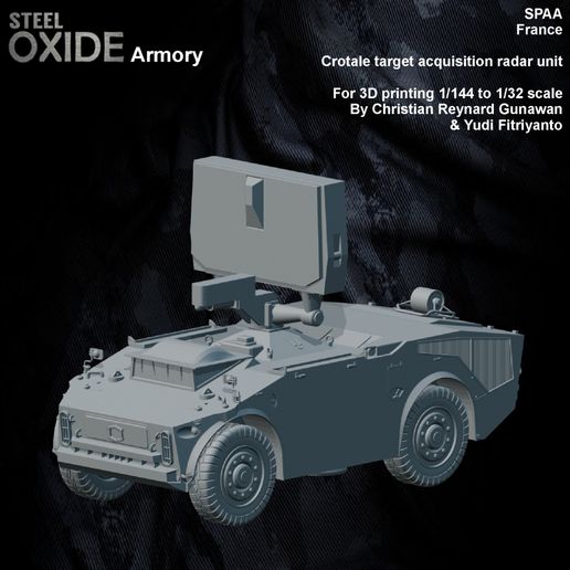 France Crotale SHORAD surface-to-air missile target acquisition radar unit