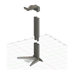 base-auriculares.jpg STL file headphone stand headphone stand・Model to download and 3D print