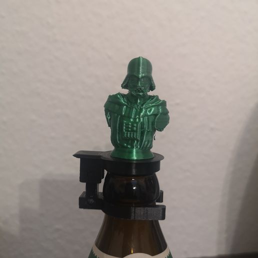 Bottle cap DathVader 3D model