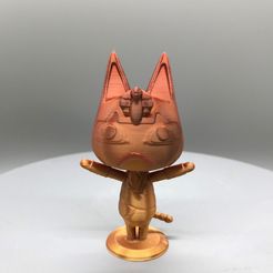 IMG_3455.jpg Free STL file Ankha from Animal Crossing・3D printing idea to download, TroySlatton