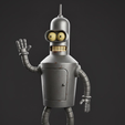 Screenshot_2.png Bender Bending Rodriguez (Futurama) - Mini Figure | Highly Detailed 3D Print Model